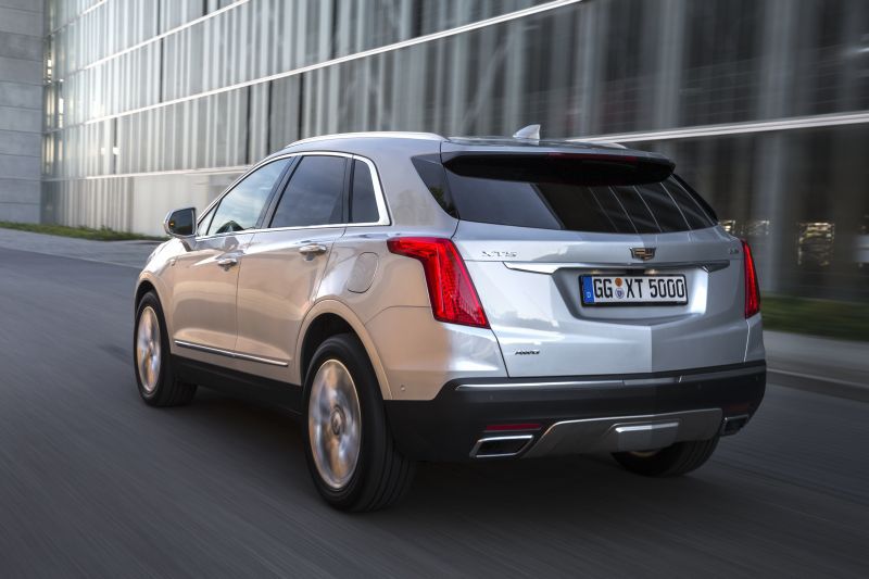 Cadillac XT5 technical specifications and fuel economy